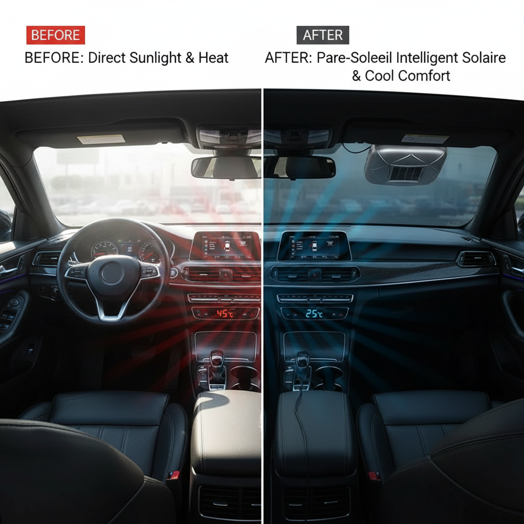 Pare-Soleil Intelligent Solaire